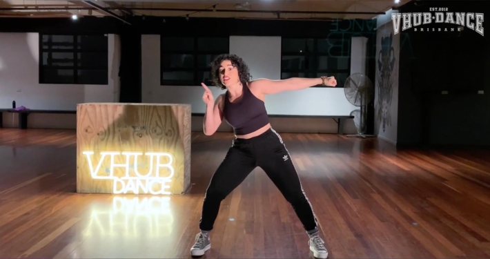 Beginner Urban Choreography - Vanessa Friscia at V-Hub Dance Brisbane